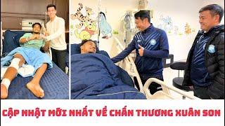 Cập nhật mới nhất về Nguyễn Xuân Son - Tiến Linh tới viện thăm