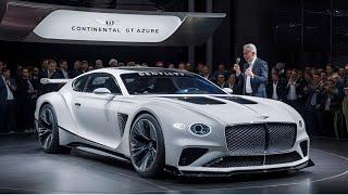 First Look at the 2025 Bentley Continental GT Azure: A New Era of Elegance.!