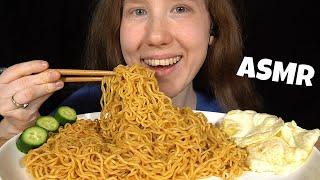 ASMR SPICY INDOMIE MI GORENG MUKBANG (Collab With Ari Walad ASMR) EATING SOUNDS