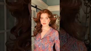 1970’s hair blowout tutorial! Farrah Fawcett inspired! #hairtutorial #hairstyles