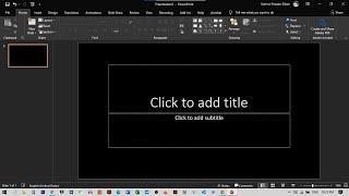 How to turn on dark mode in PowerPoint | Mac & Windows