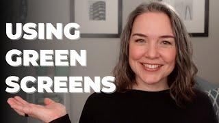 Using a Green Screen for Presentations