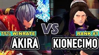 KOF XV ▰ AKIRA (Shun'ei/Benimaru/Isla) vs KIONECIMO (Duo Lon/Kyo/Iori)