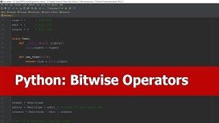 Python Tutorial Bitwise Operators