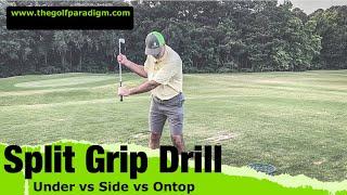 The Split Grip Drill (with a twist) | The Golf Paradigm
