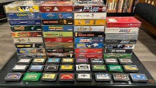 My Nintendo GameBoy Advance Collection (80+ GBA Games!)