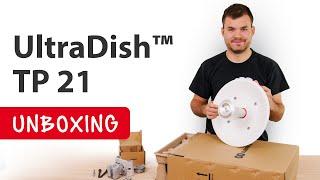 RF elements UltraDish™ TP 21 Unboxing