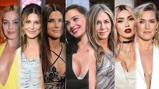 As 100 ATRIZES + famosas de HOLLYWOOD ⭐ Nome e idade Atual