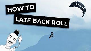 How to Kiteloop Late Back Roll! Get High with Mike | Advanced Kitesurf Coaching