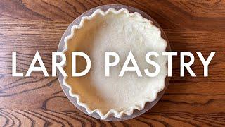 BASIC LARD PASTRY CRUST : SEPTEMBER PIES S2 : E1