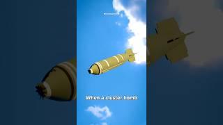 How a cluster bomb works||@zackdfilms ||by @Pk Explanation