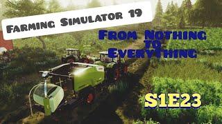 Farming Simulator 19 From Nothing To Everything S1E23 Timelapse  (Logitech G27)