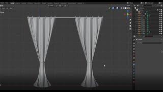 Learn to Make Basic Curtain in Blender 2.9