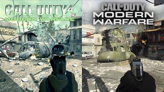 "Crash" Map Comparison - Modern Warfare vs COD4 (2019/2007)