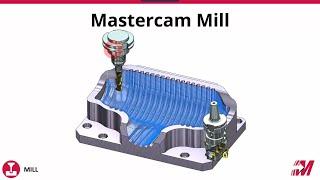 Mill and Mill 3D Mastercam 2022