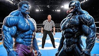 BLUE HULK VS VENOM - EPIC BATTLE