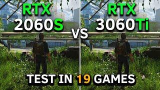 RTX 2060 SUPER vs RTX 3060 Ti | Test In 19 Games at 1080p | 2024