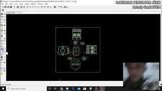 MEMBUAT LAYOUT JALUR DAN LAYOUT KOMPONEN RANGKAIAN PENGUATAN AKHIR SOFTWARE EAGLE 7.1