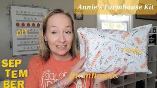 NEW Annie's Kit Club • Farmhouse Style Kit #annieskitclub #farmhousestylekit #unboxing