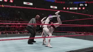 WWE 2K19 Raven VS Momo Yaoyorozu Bikini Submission Ironwoman (30 Mins)