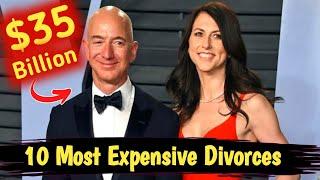 Top 10 Most Expensive Divorces in History | Costliest Divorces in the World | Top 10 Crew