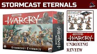 WARCRY STORMCAST ETERNALS UNBOXING REVIEW - Warcry Fighter Cards & Abilities Vanguard Raptors Prime