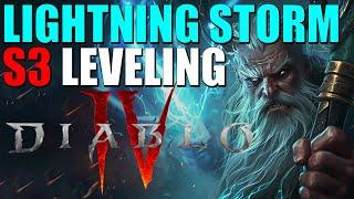 Diablo 4 - Druid LIGHTNING STORM Leveling Build Guide for SEASON 3