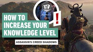 Assassin's Creed Shadows: How To Increase Your Knowledge Level