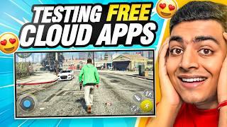 I Tried The Best FREE CLOUD GAMING APPS On Android  | 2024