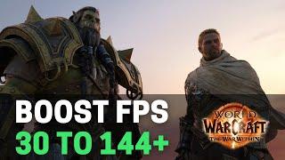 [2024] BEST PC Settings for World of warcraft The War Within! (Maximize FPS & Visibility)