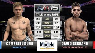 SPARTA AVM15: CAMPBELL DUNN vs DAVID SERRANO