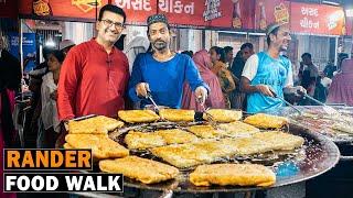 RANDER Ramzan Food Walk I Flavors of BURMA in SURAT I Rangooni Paratha, Khawsa, Silver  Foil Chicken