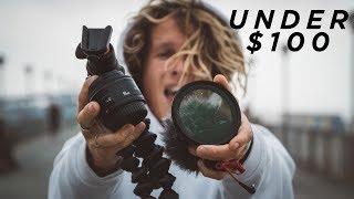 4 Filmmaking MUST Have BUDGET Accessories! (UNDER 100!)