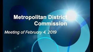 MDC District Board Meeting February 4, 2019