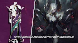 League of Legends Coven Morgana Premium Edition Cosplay Costumes Show