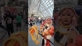 Yae Miko cosplay girl from Genshin Impact, Anime Expo #yaemiko #genshinimpact #bis #cosplaygirl #AX