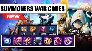 SUMMONERS WAR CODES NEW 2024  SUMMONERS WAR SKY ARENA PROMO CODE