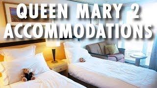 Queen Mary 2 Tour & Review (2014): Accommodations ~ Cunard Cruise Line ~ Cruise Ship Tour & Review