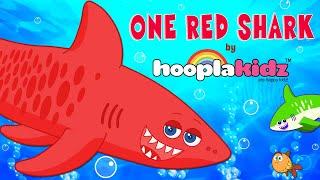 One Red Shark By HooplaKidz | Nursery Rhymes & Baby Songs