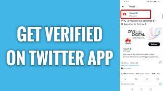 How To Get Verified On Twitter App