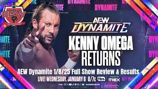 AEW Dynamite 1/8/2025 Full Show Review & Results | Kenny Omega Returns!