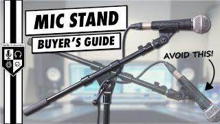 Avoid These MISTAKES When Buying A Mic Stand For Your Home Studio!