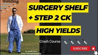 Highest Yield Surgery USMLE Step 2CK & Shelf Exam Questions - Action Potential Mentoring - Dr. Price