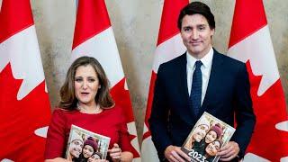 Reports Justin Trudeau, Chrystia Freeland at odds over GST holiday tax break, $250 cheques