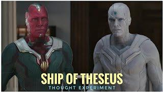 The Ship of Theseus : Thought Experiment | Who is the True Vision | WandaVision | White Vision