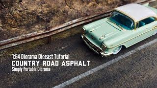 How to Make Realistic 1:64 Mini Diorama Country Road