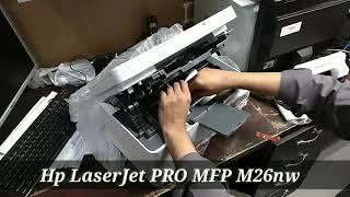 HP LaserJet PRO MFP M26nw | unboxing & review | AA Studio