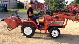 Японский минитрактор Kubota b1200 FL - kotamoto.ru