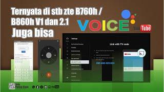 Cara Voice note di stb ZTE  b860h v2 1 v1 dan stb b760h