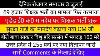 वित्तविहीन शिक्षकों को सैलरी 20 हजार प्रतिमाह मिलेंगे | एडेड इण्टर कॉलेज भर्ती संबंधित नई सूचना जारी